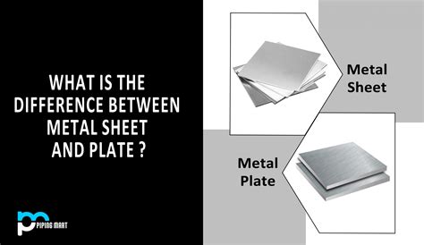 difference between sheet metal and plate|foil vs sheet plate.